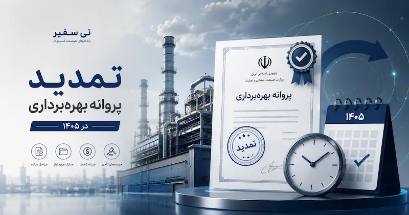 تمدید پروانه بهره برداری