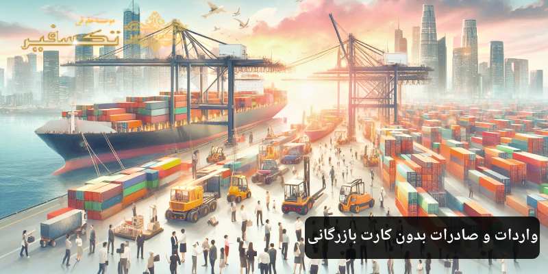 واردات و صادرات بدون کارت بازرگانی