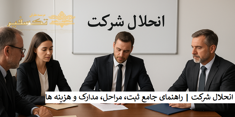 انحلال شرکت راهنمای جامع ثبت، مراحل، مدارک و هزینه ها